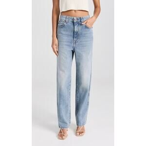 KHAITE Light Blue Women Jeans